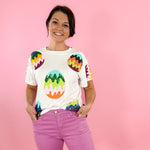QS Groovy Easter Egg Tee | Clover and Bee