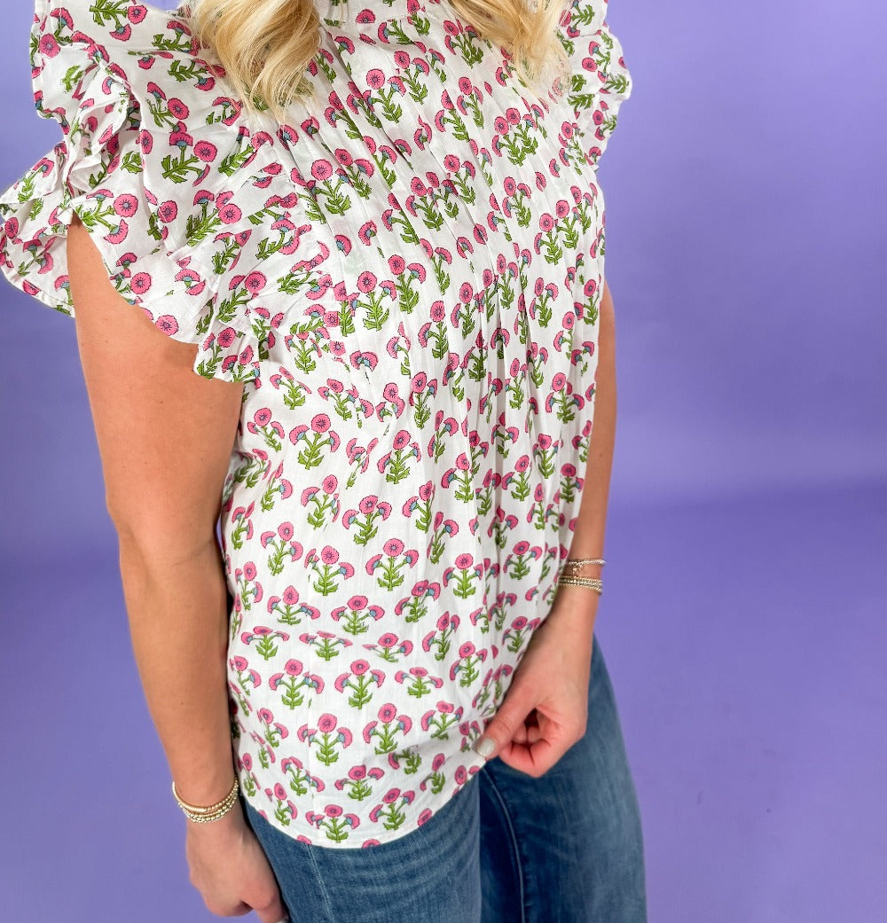 Jasmine Morning Glory Blouse Victoria Dunn | Clover and Bee
