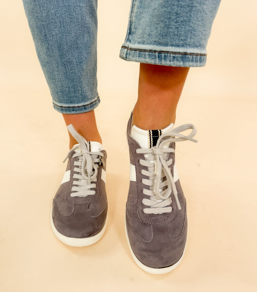 Sydney Grey Suede Sneaker Shu Shop Sneaker brand