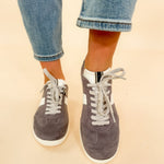 Sydney Grey Suede Sneaker Shu Shop Sneaker brand