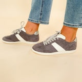 Sydney Grey Suede Sneaker Shu Shop Sneaker brand