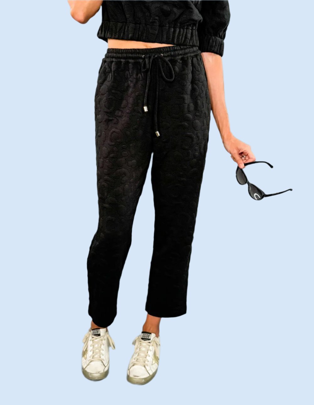 Joy Jet Cheetah Joggers Emily McCarthy