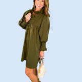 Charlotte Olive Night Ponte Mini Dress Emily McCarthy