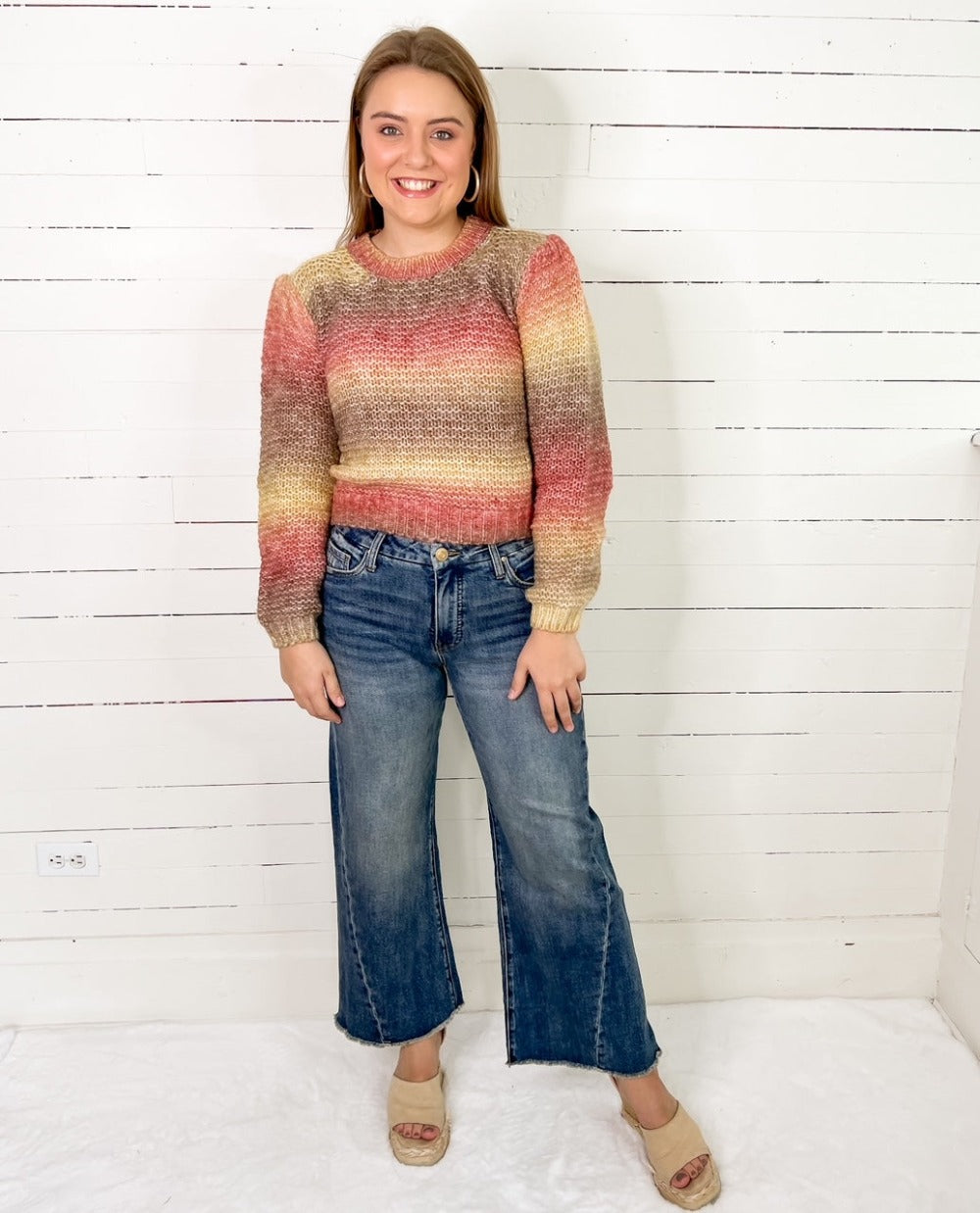 Meg Reliance Wide Leg Jean Kut from the Kloth | Clover and Bee