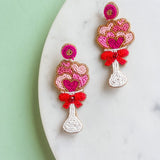 Cup of Conversation Hearts Earrings