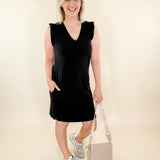 Black Ity Knit Dress