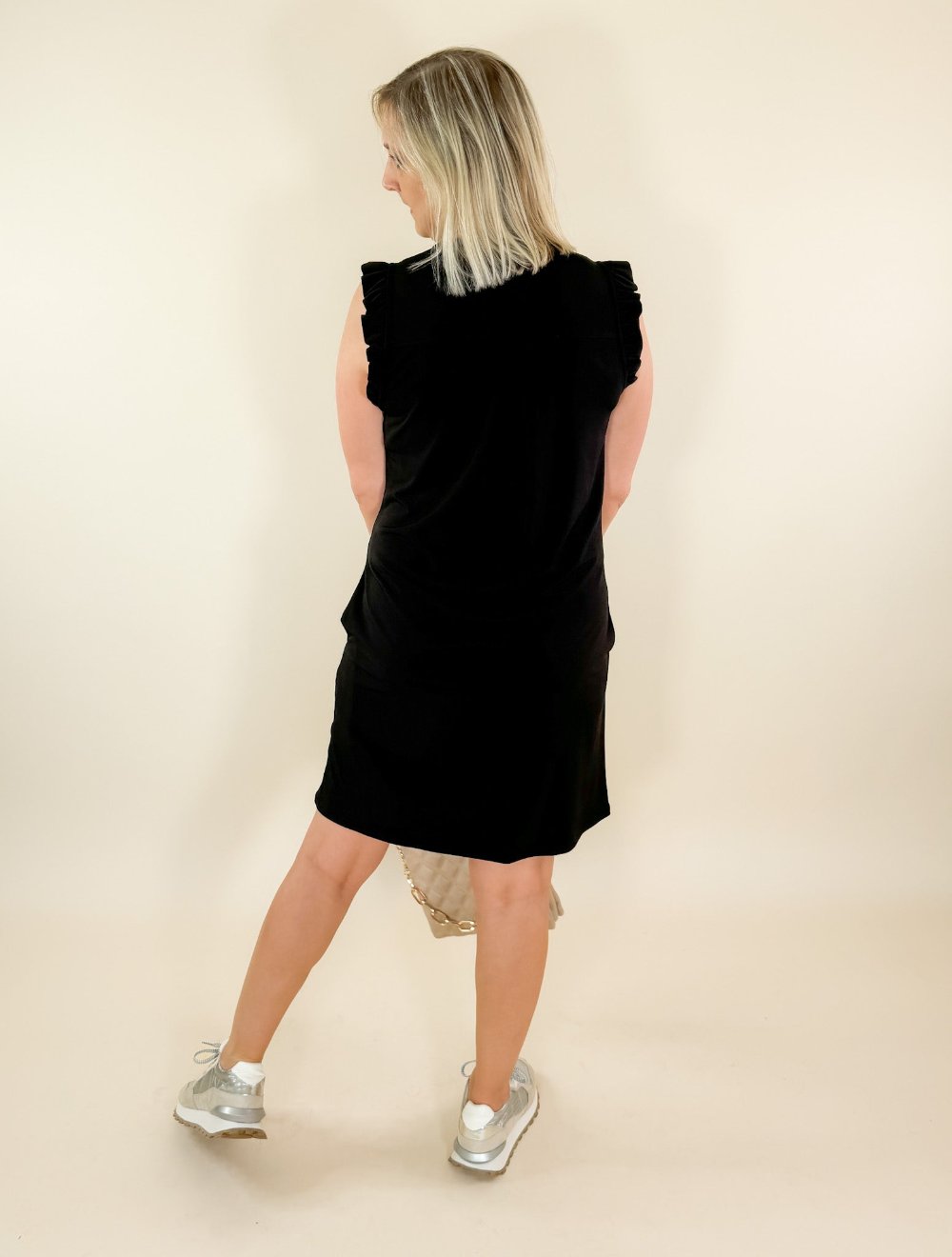 Black Ity Knit Dress