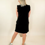 Black Ity Knit Dress