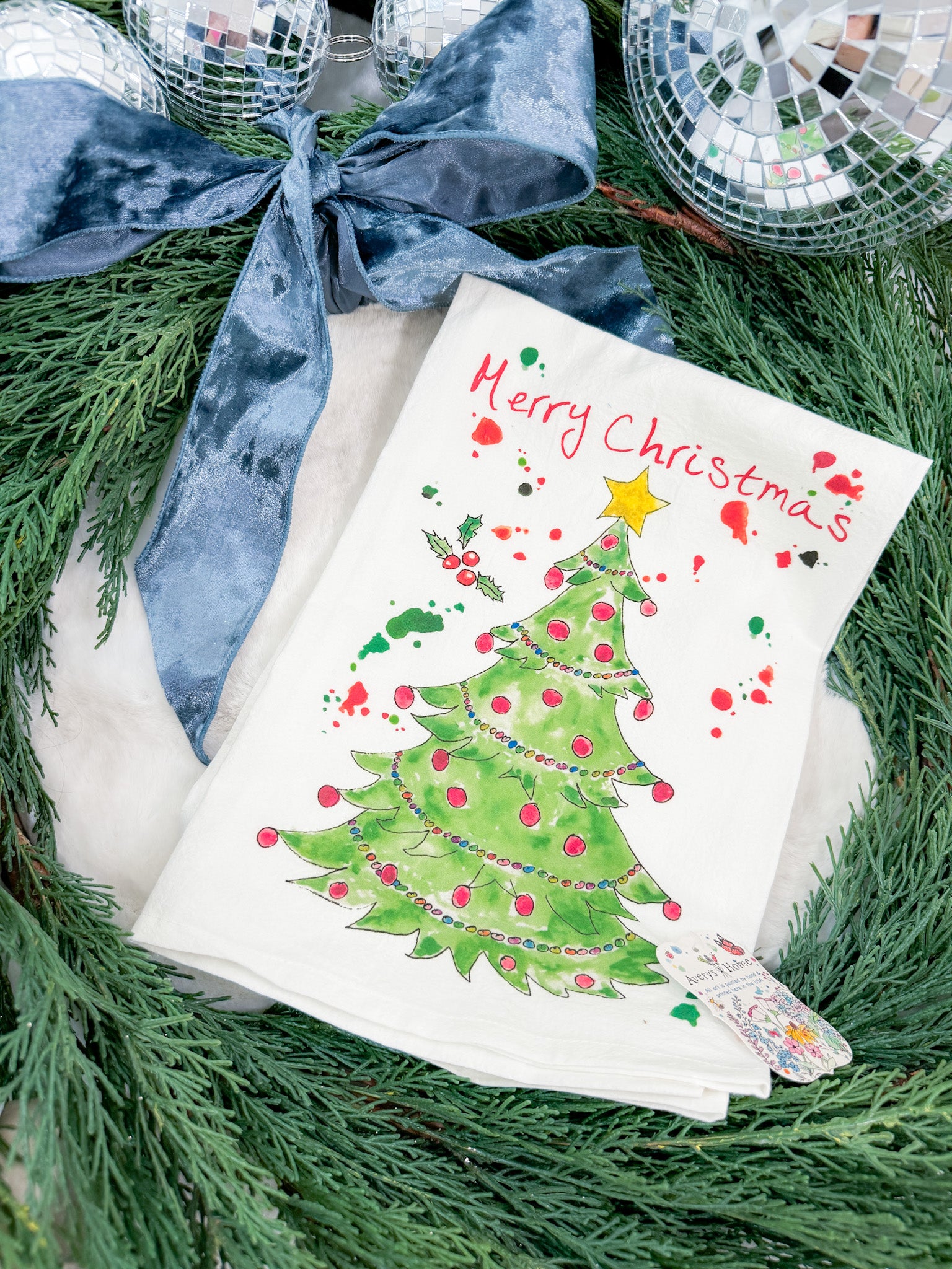 Christmas Tree Holiday Kitchen Towel