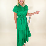 Rachel Emerald Maxi Dress Alden Adair brand