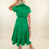 Rachel Emerald Maxi Dress Alden Adair brand