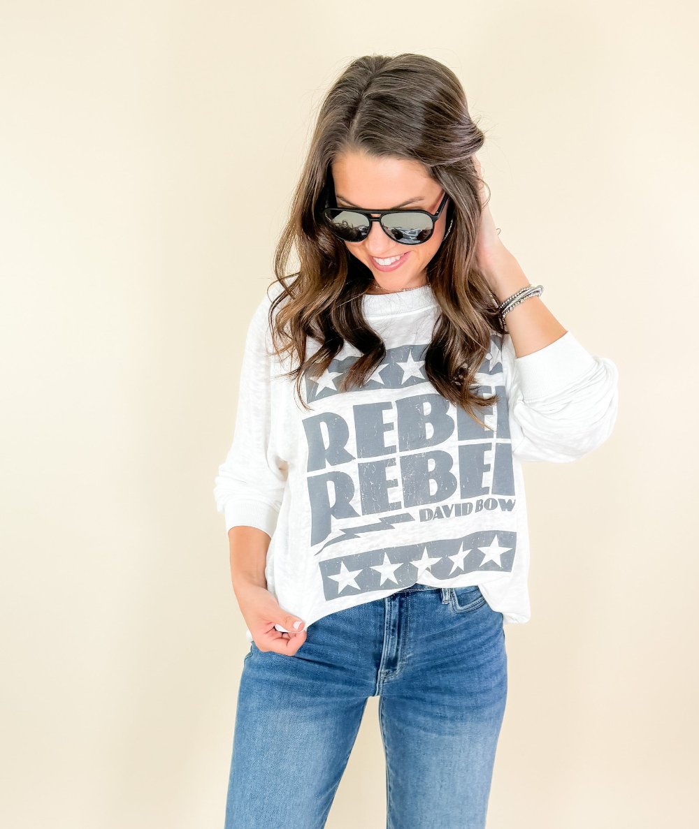 Rebel Rebel Bowie Sweatshirt