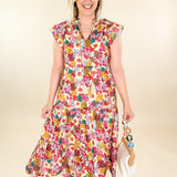 Juliet Jewel Floral Dress THML brand