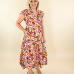 Juliet Jewel Floral Dress THML brand