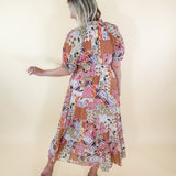 Diana Plum Multi Dress THML brand