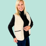 Sand Quilted Vest Entro