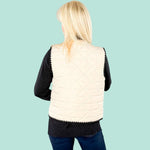 Sand Quilted Vest Entro