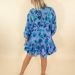 Lori Cornflower Floral Dress Alivia brand