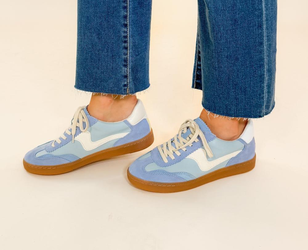 Notice Blue Suede Sneakers Dolce Vita brand