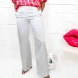 Chloe White Trouser Pants Lucy Paris brand