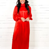 Noor Rouge Dress