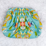 Dumpling Clutch - Stained Glass Teal