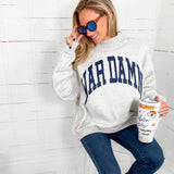 Tigers & War Damn Reversible Sweatshirt
