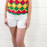 KUT_brand_Jane_Optic_White_Cuffed_Shorts