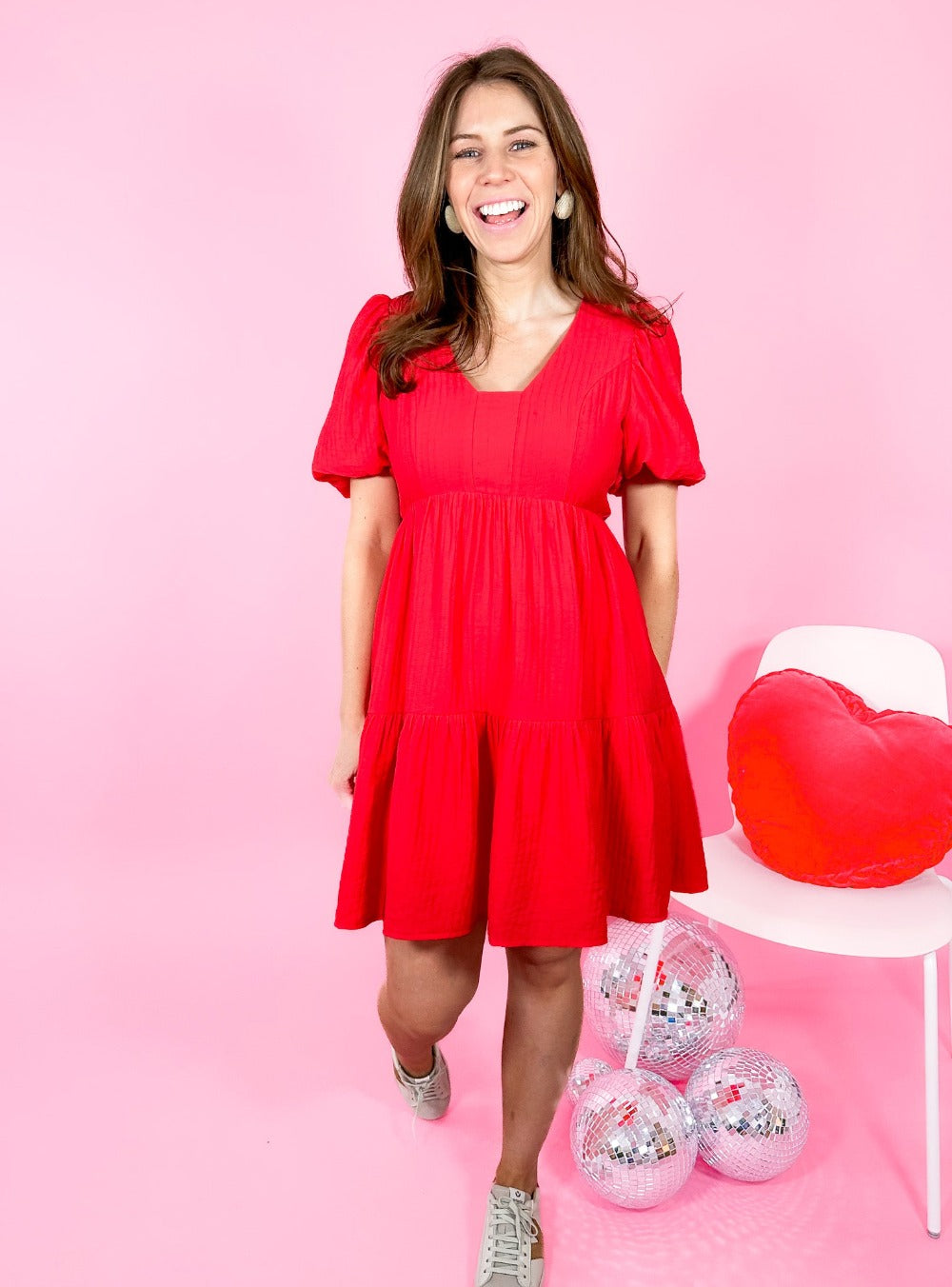 Red Short Dress