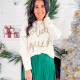 Ivory Holiday Queen Sweater