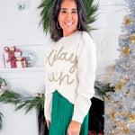 Ivory Holiday Queen Sweater