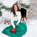 Ivory Holiday Queen Sweater