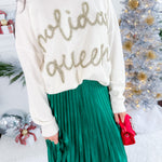 Ivory Holiday Queen Sweater