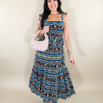 Izzy Ikat Stripe Skirt / Dress.