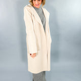 Jefferson Oatmeal Hooded Cardigan Coat Karlie