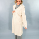 Jefferson Oatmeal Hooded Cardigan Coat Karlie