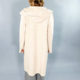 Jefferson Oatmeal Hooded Cardigan Coat Karlie