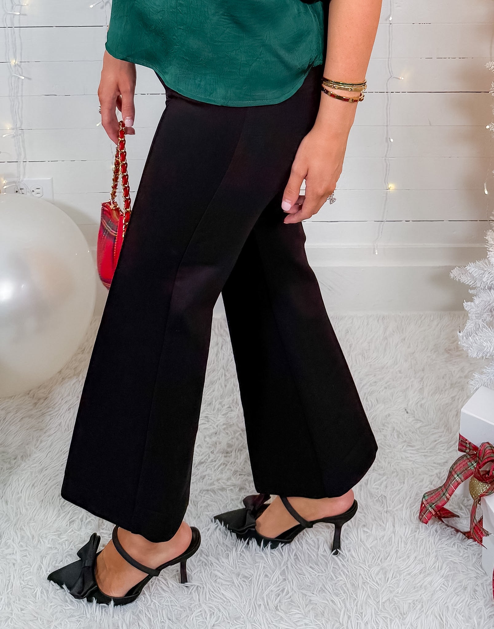 Jensen Black Flare Ponte Pant Lucy Paris