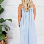 Jerrolds Baby Blue Sleeveless Maxi Dress Elle Grey