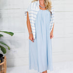 Jerrolds Baby Blue Sleeveless Maxi Dress Elle Grey