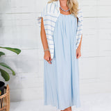 Jerrolds Baby Blue Sleeveless Maxi Dress Elle Grey