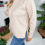 Jessica Apricot Turtleneck Sweater