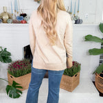 Jessica Apricot Turtleneck Sweater