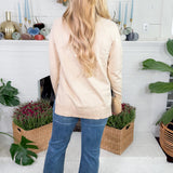 Jessica Apricot Turtleneck Sweater