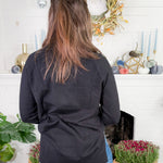 Jessica Black Turtleneck Sweater