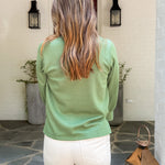 Jocelyn Green Top Mary Square