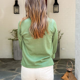 Jocelyn Green Top Mary Square