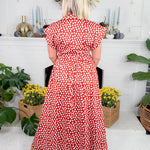 Jocelyn Rust Spot On Maxi Dress Prosperina