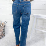 Jodi Amusement High Rise Straight Leg Jean KUT