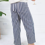 Johnny Navy Stripe Pants Lucy Paris